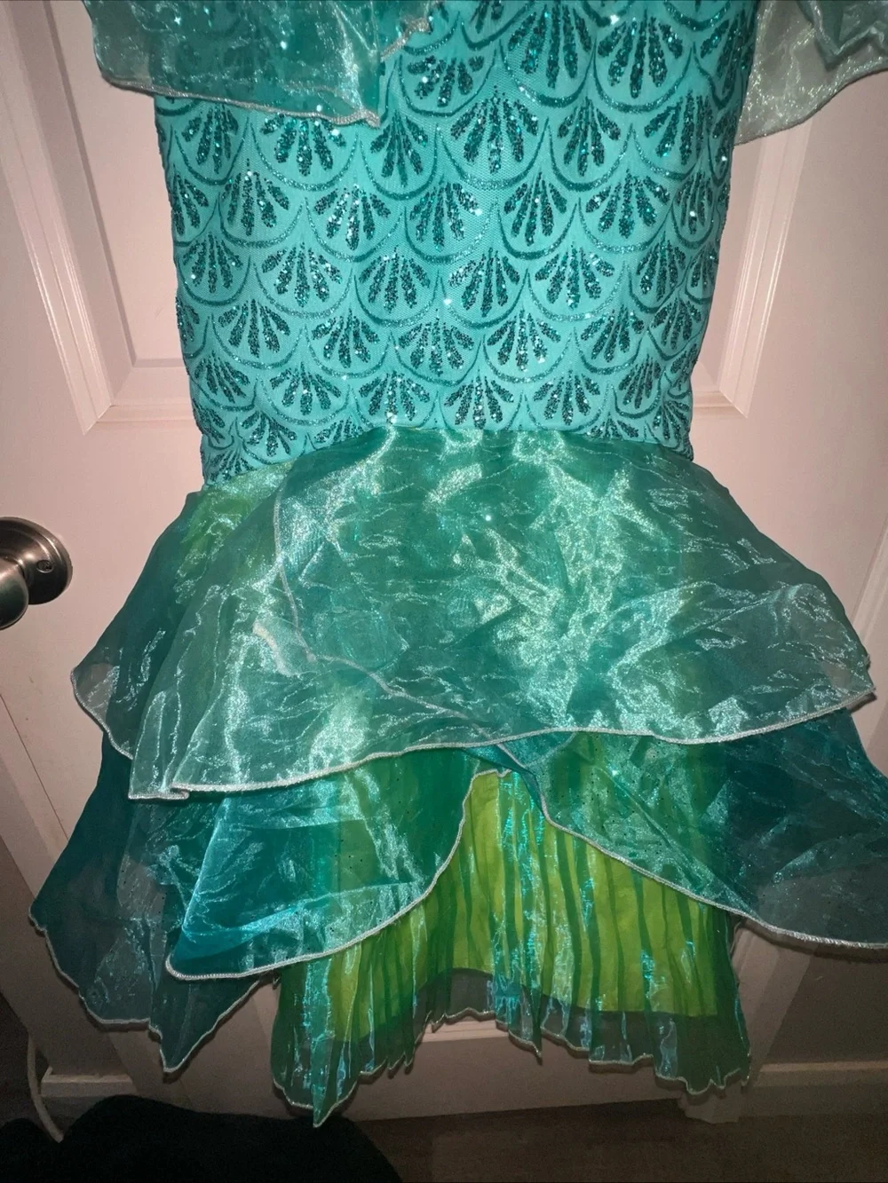 Disney castle collection Ariel the little mermaid dress costume girls 7/8 - Picture 7 of 9
